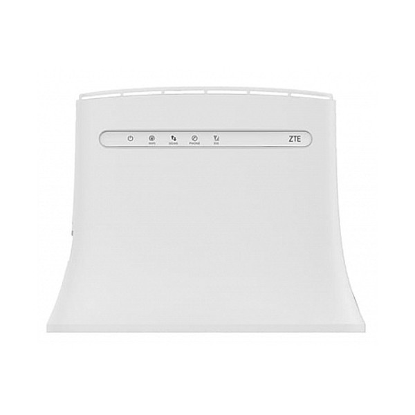 Wi-Fi роутер ZTE MF 283U белый со встроенным модемом